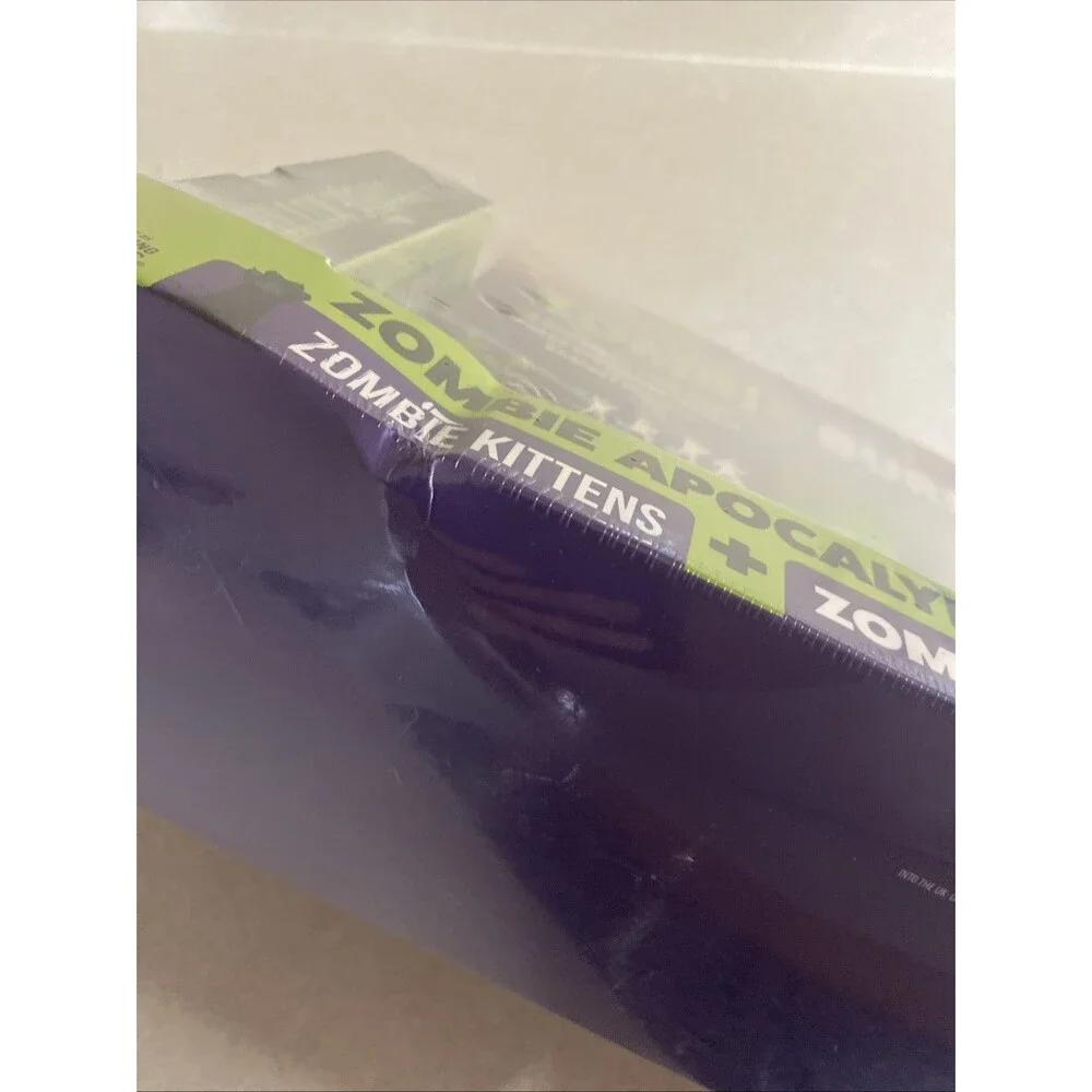 Zombie Apocalypse Party Game Bundle Zombie Exploding Kittens + Zombie Burrito